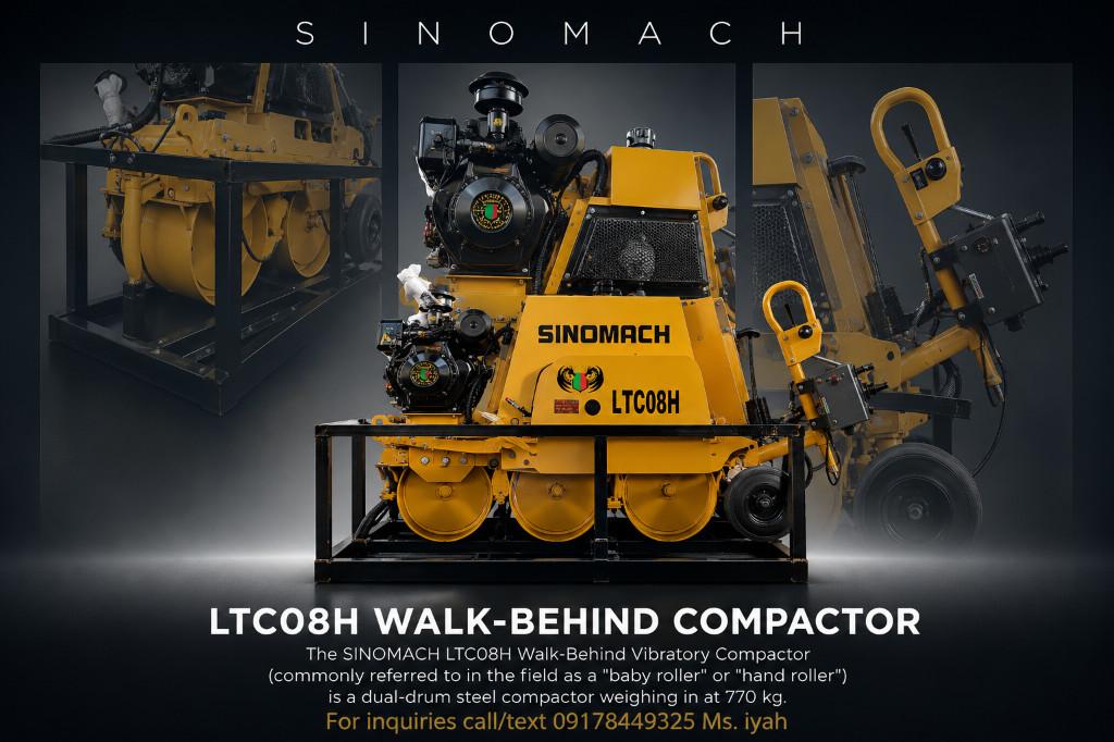 SINOMACH LTC08H WALK-BEHIND COMPACTOR 770 KGS in Malabon - Image 1