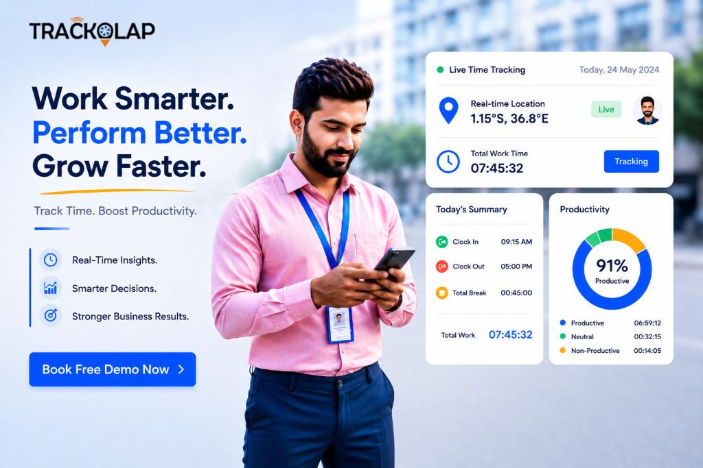 Best Employee Time Tracking Software for Productivity in Ghaziabad - Image 1