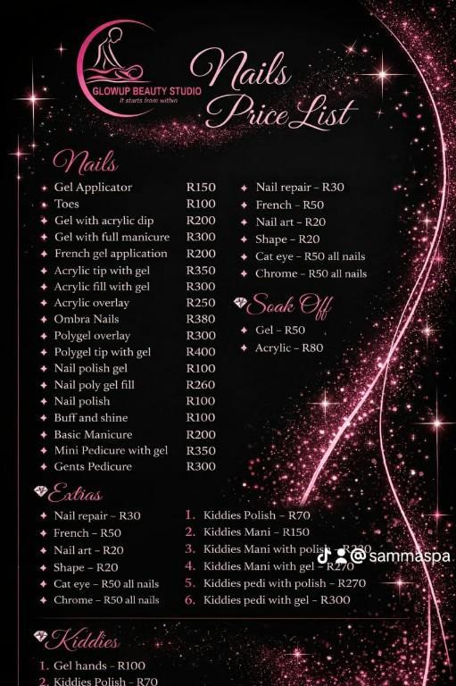 Samma Health and beauty Spa- Glowup Beauty Studio Nails etc. in Germiston - Image 1