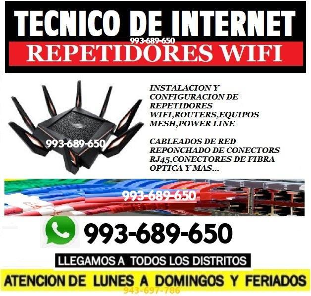 SOPORTE TECNICO A INTERNET,CAMARAS WIFI,REPETIDORES,CABLEADOS en Perú - Imagen 1
