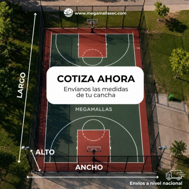 Redes de Nylon para Canchas con Gran Rendimiento en Ecuador - Imagen 2