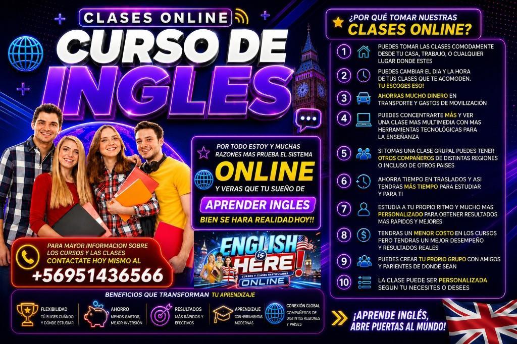 INGLES CLASES Y CURSOS - APRENDE RAPIDO Y FACIL en La Florida - Imagen 3