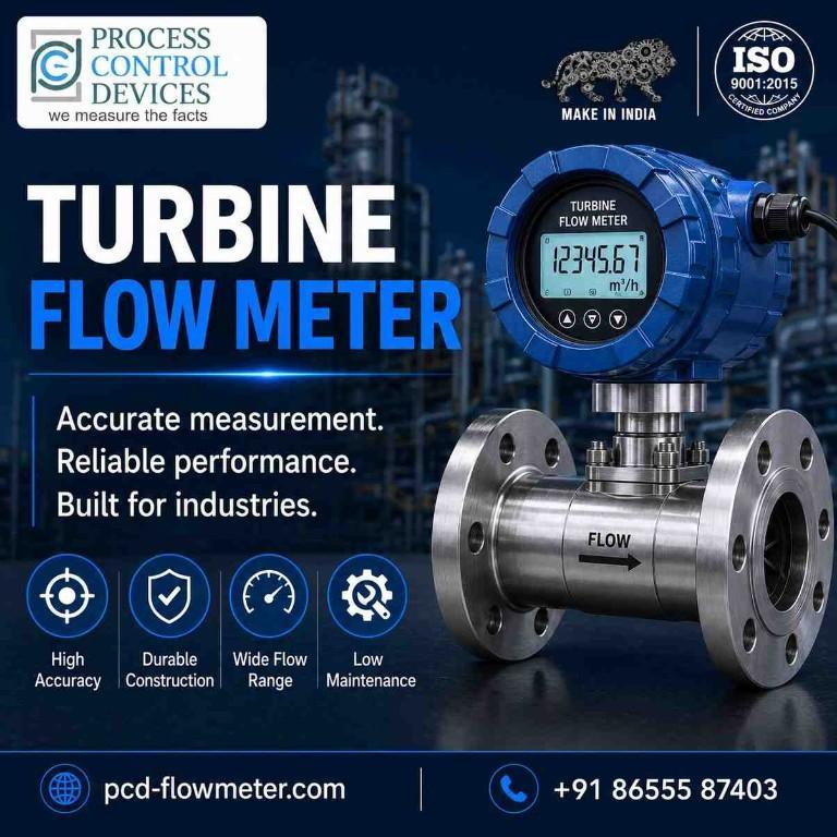 How Does a Turbine Flow Meter Actually Work in India - Image 1