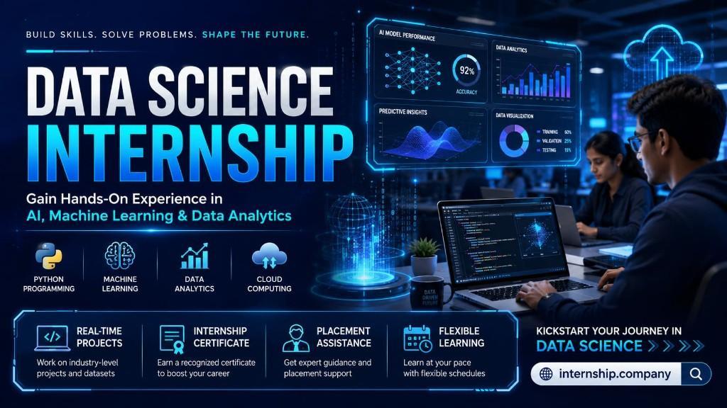 Real-Time Data Science Internship | Internship Company in Tallākulam - Image 1