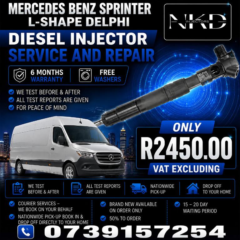 Mercedes Sprinter Delphi Diesel Injectors On Recon in Durban - Image 1