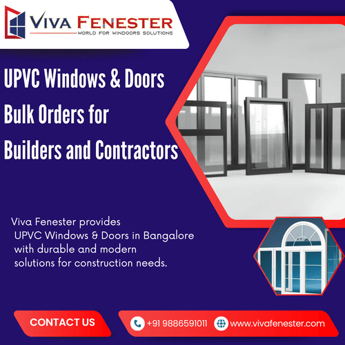 Customizable UPVC Windows in Bangalore in India - Image 1