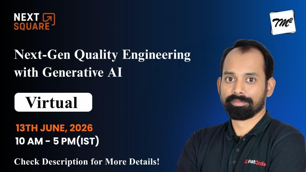 Next-Gen Quality Engineering with Generative AI in Vasanth Nagar - Image 1