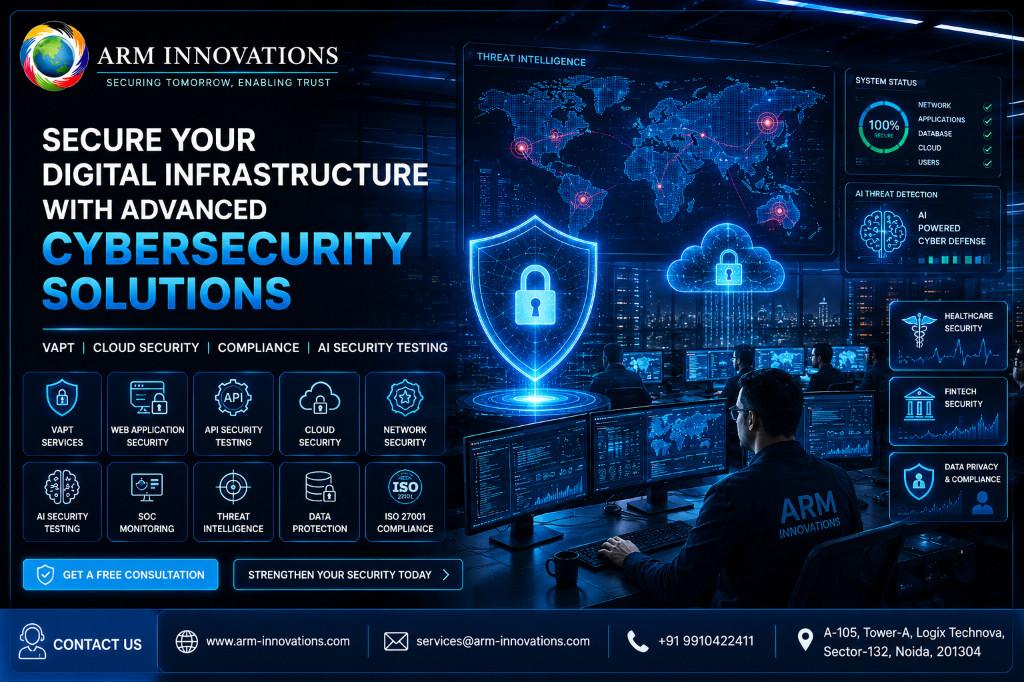 Cybersecurity and Compliance Solutions Firm | ARM Innovations in India - Image 1