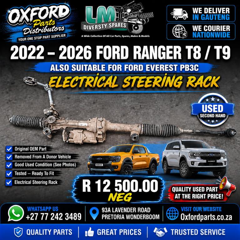 Buy A Used Ford Ranger T8 Electrical Steering Rack Near Pretoria in South Africa - Image 2