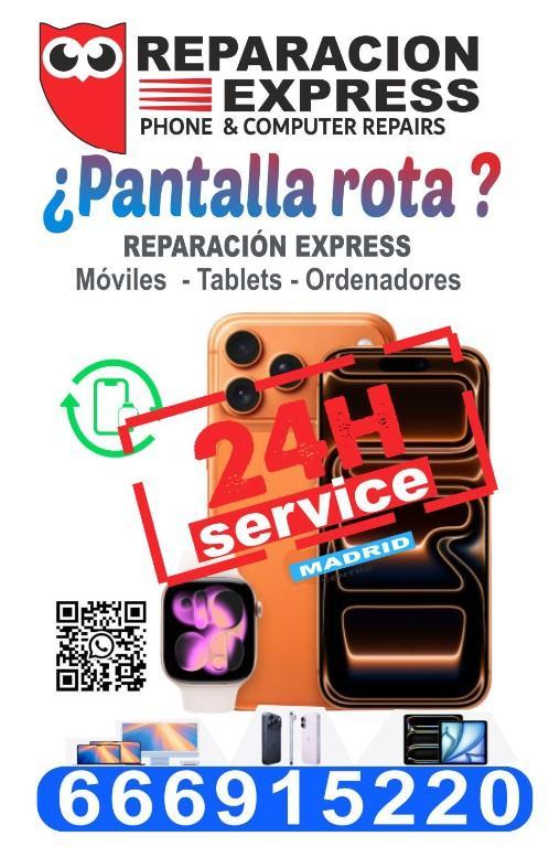 CRISTAL IPHONE ROTO -SALVA PHONE en Madrid - Imagen 3