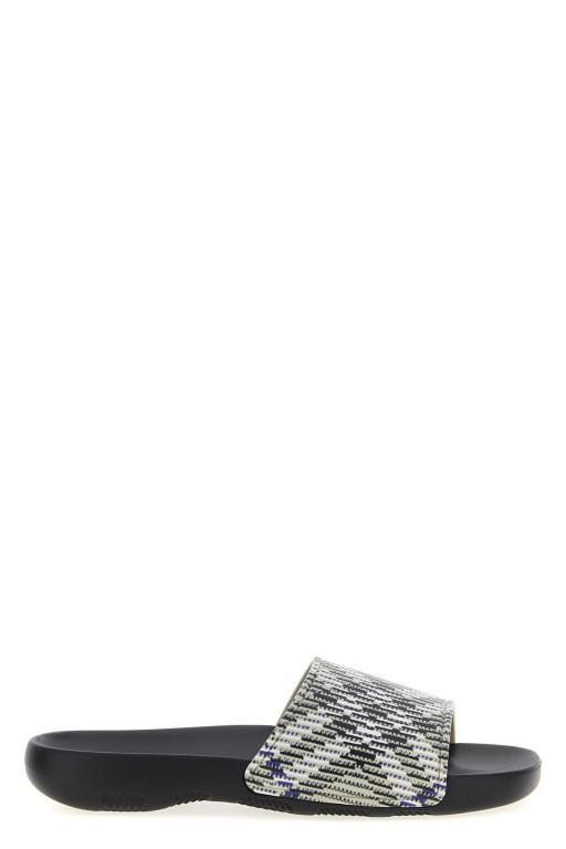 BURBERRY 'Dive Check' Sandals in Ottawa - Image 1