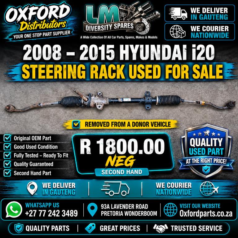 Replacement Steering Rack For Hyundai i20 Models in South Africa - Image 2