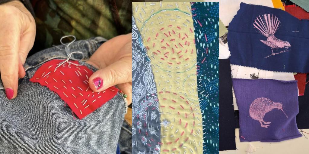 Patching Using Boro Technique and Screenprinted Patches in Richmond - Image 1