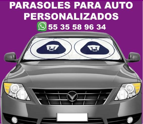 REGALA A TUS CLIENTES PARASOLES PARA AUTO PERSONALIZADOS CON TU en Tacuba - Imagen 1