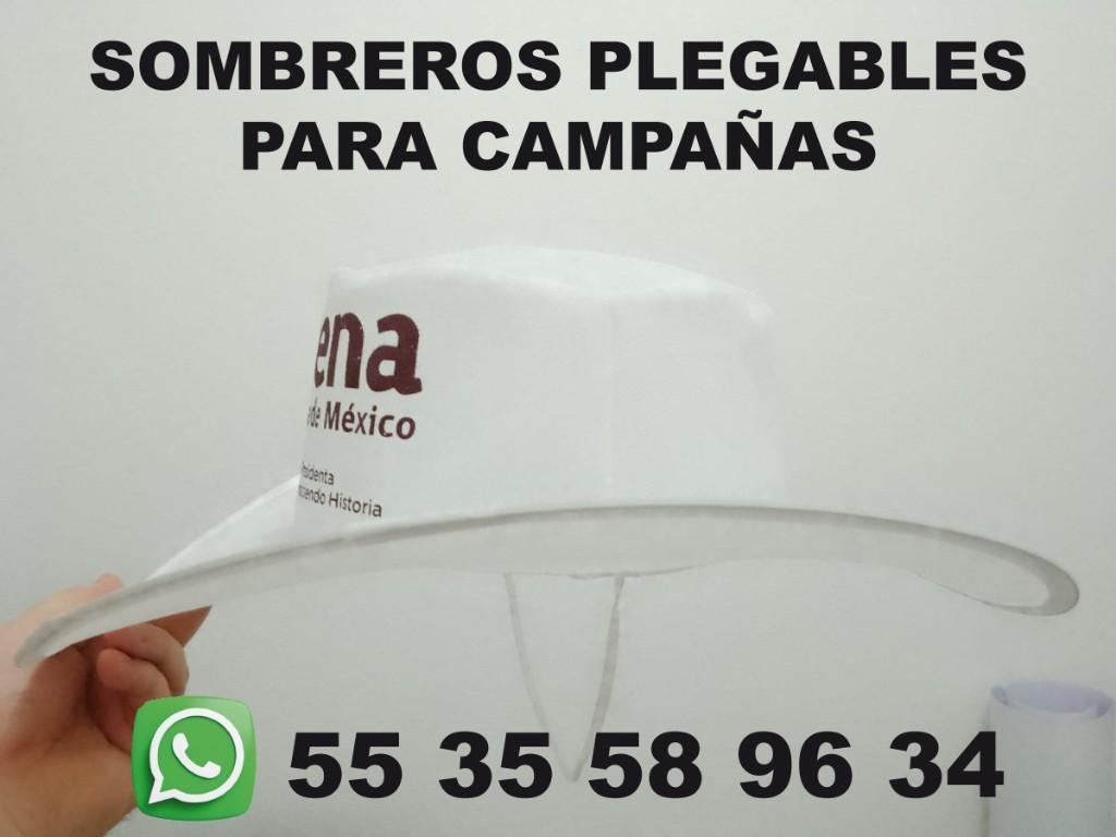 SOMBREROS PLEGABLES PERSONALIZADOS CON LOGOTIPO en México - Imagen 2
