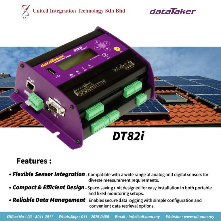 DataTaker DT82i Compact Data Logger in Malaysia - Image 1