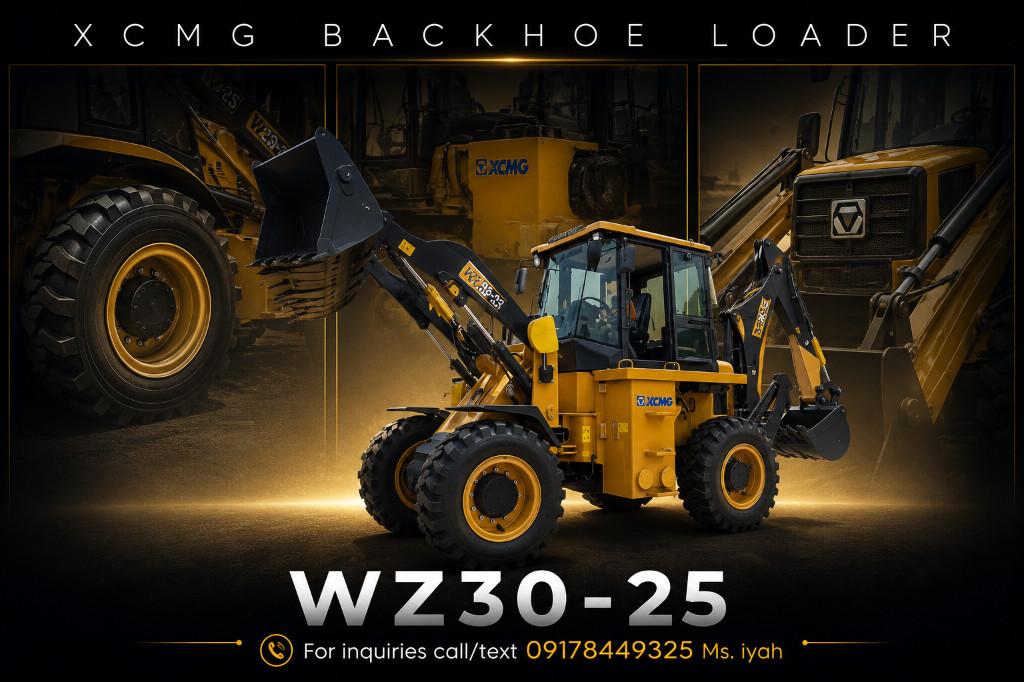 XCMG BACKHOE LOADER WZ30-25 (0.3/1CBM) in Malabon - Image 1