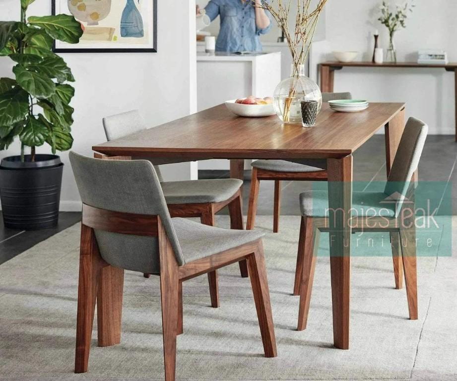 Angular Dining Table Teak in Malaysia - Image 3