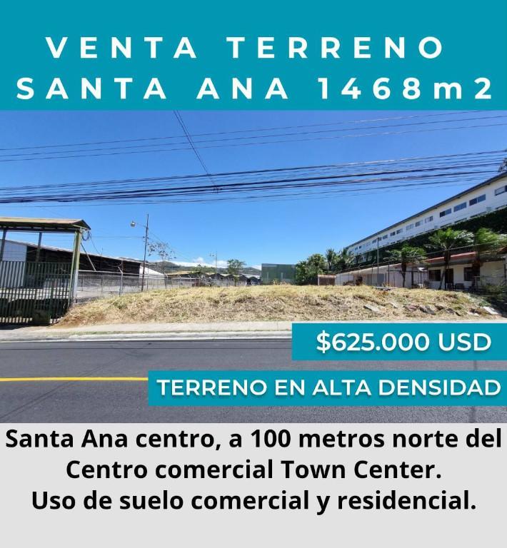 Venta de terreno comercial y residencial Santa Ana centro en Desamparados - Imagen 1