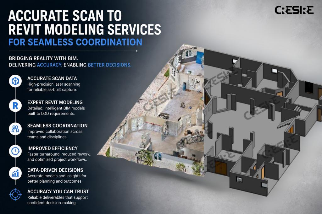 Accurate Scan To Revit Modeling Services in Jaipur - Image 1