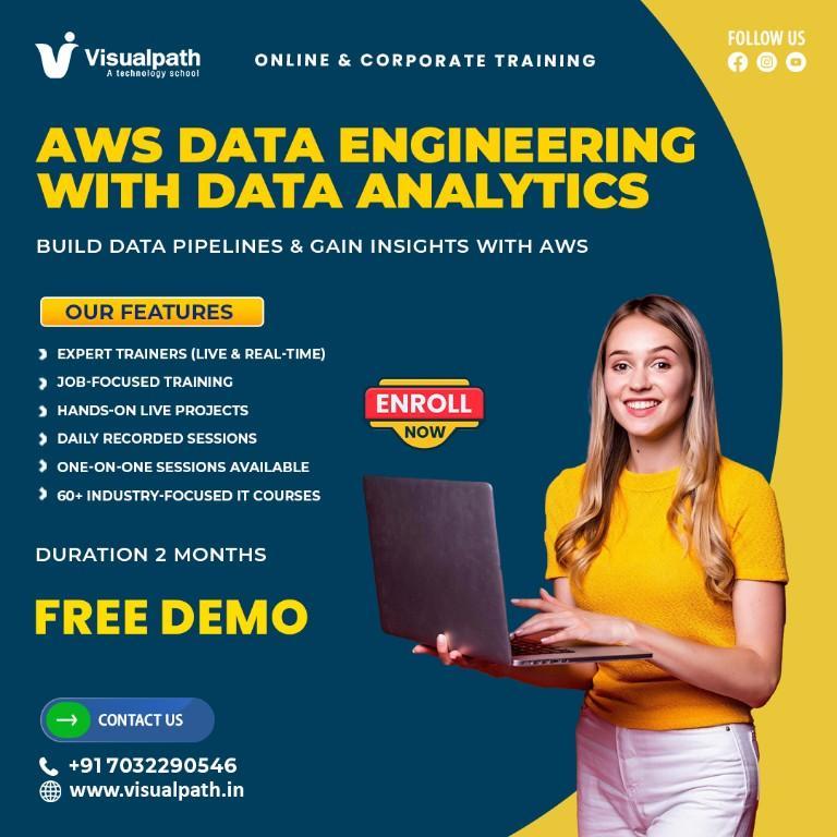 AWS Data Engineering Training Institute | Online Training in India - Image 1