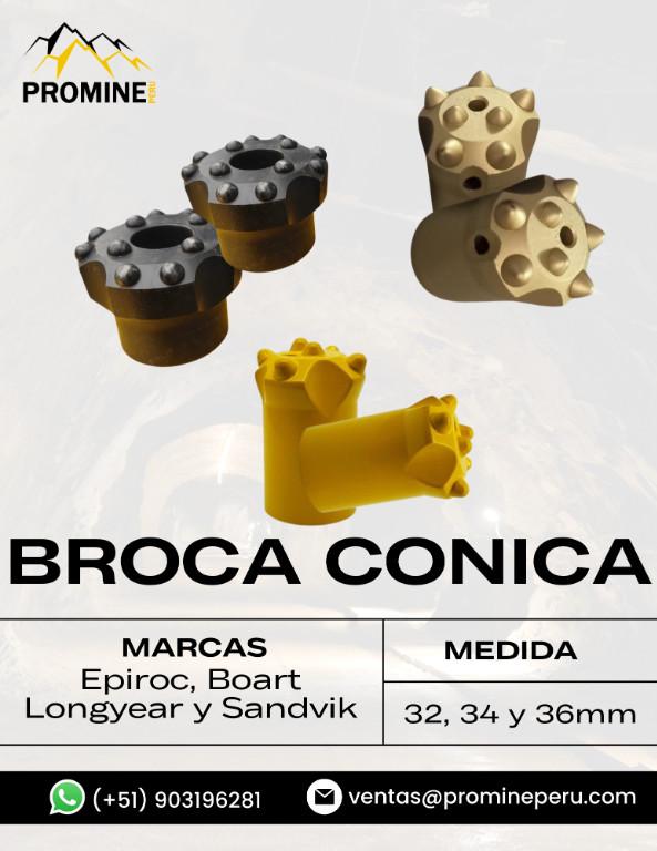 BROCA CÓNICA INDUSTRIAL – PERFORACIÓN PRECISA EN DIFERENTES en Huancavelica - Imagen 1