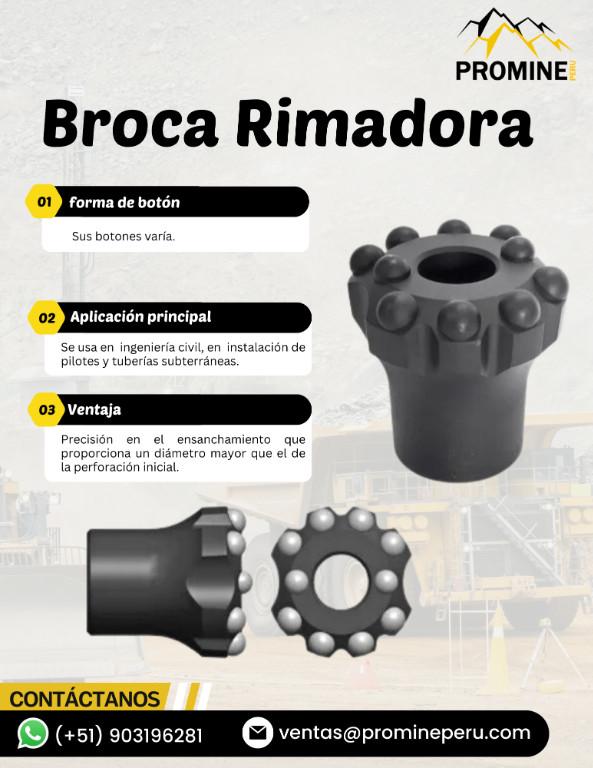 BROCA RIMADORA DE ALTA PRECISIÓN ¡MÁXIMO RENDIMIENTO!/PROMINE PE en Huancavelica - Imagen 1