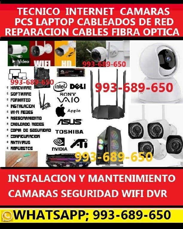 SOPORTE TECNICO INTERNET,CAMARAS SEGURIDAD,REPETIDORES,CABLEADOS en Lima - Imagen 1