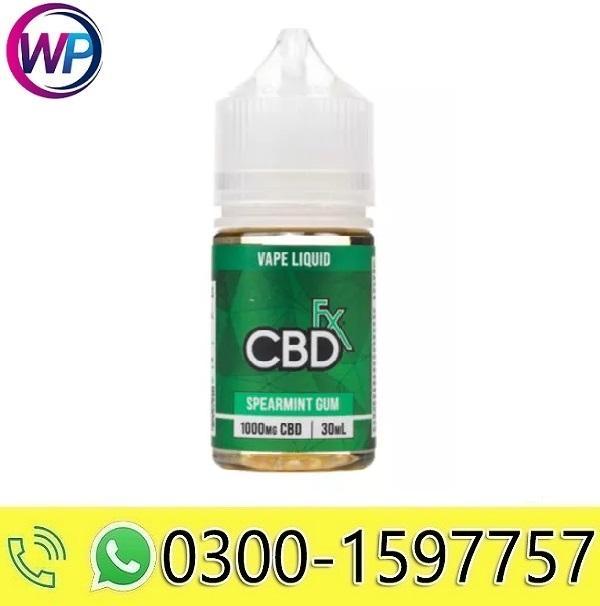 CBDFX SPEARMINT GUM VAPE JUICE 30ML In Multan in Bahawalpur - Image 1