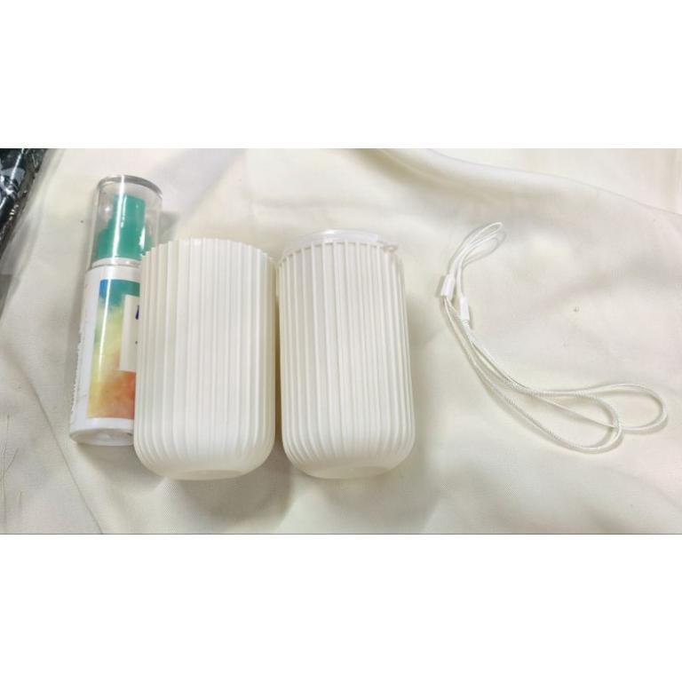 PigRabbitShop Toothbrush Storage Box Set Plastic Cylinder … in Mandai - Image 1