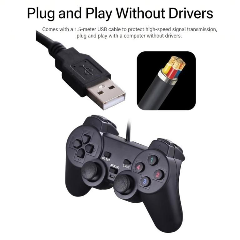 WELL Entry Level Retro Controllers USB Gamepad Ideal for … in Bishan - Image 1