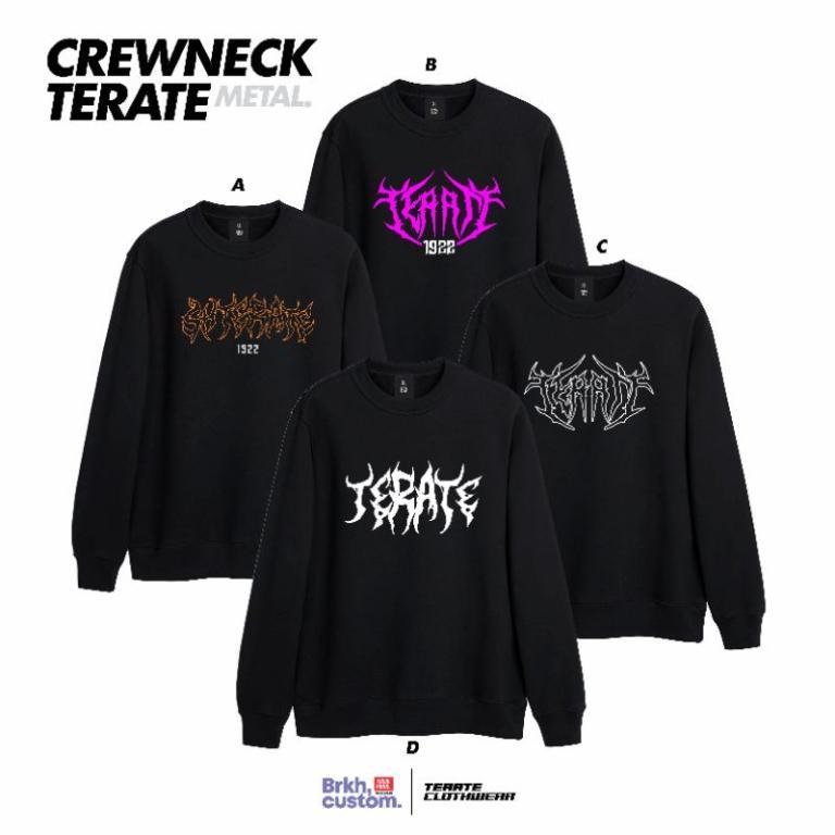 CREWNECK TERATE METAL CONCEPT | PSHT JACKET | TERATE jacket … in North-Eastern Islands - Image 1