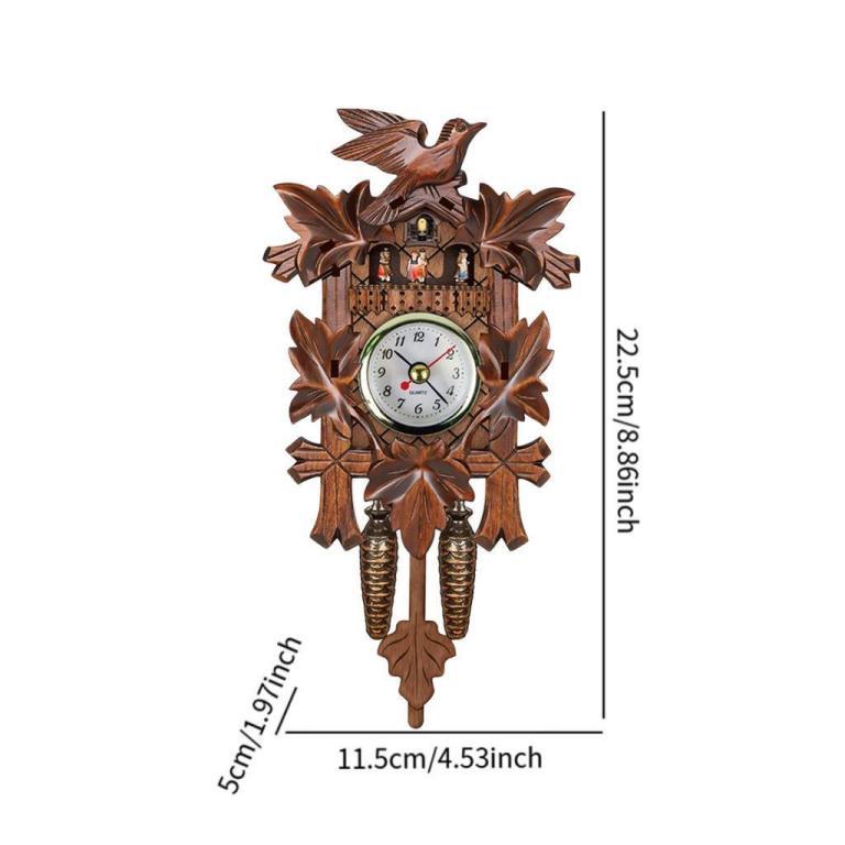 [Predolo3] German Cuckoo Pattern Clock Art Wall Clock … in Geylang - Image 1