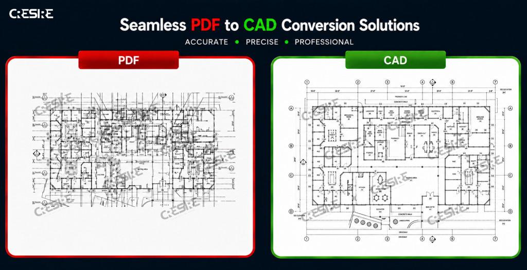 Seamless PDF to CAD Conversion Solutions in Jaipur - Image 1