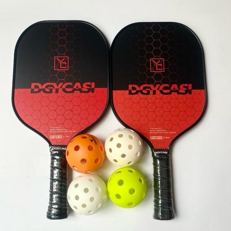 Pickleball Premium Racket Set 2 + 4 Balls Paddle Racquet … in North-Eastern Islands - Image 1
