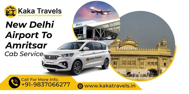 New Delhi Airport to Amritsar Cab Service in India - Image 1