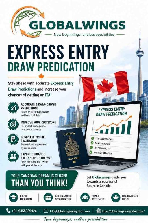 Canada PR Visa From India | Express Entry Draw Prediction Update in India - Image 1