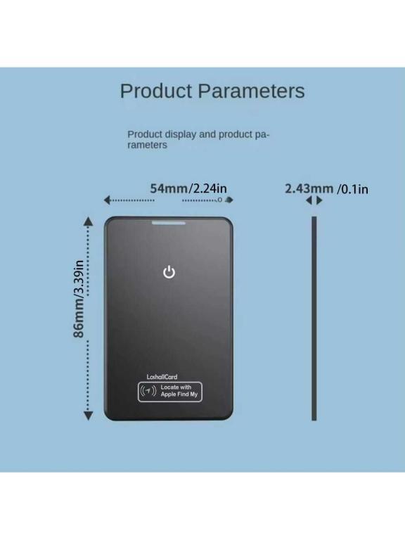 Ultra-Thin Smart Wallet Locator Card, GPS Tracker … in Novena - Image 1