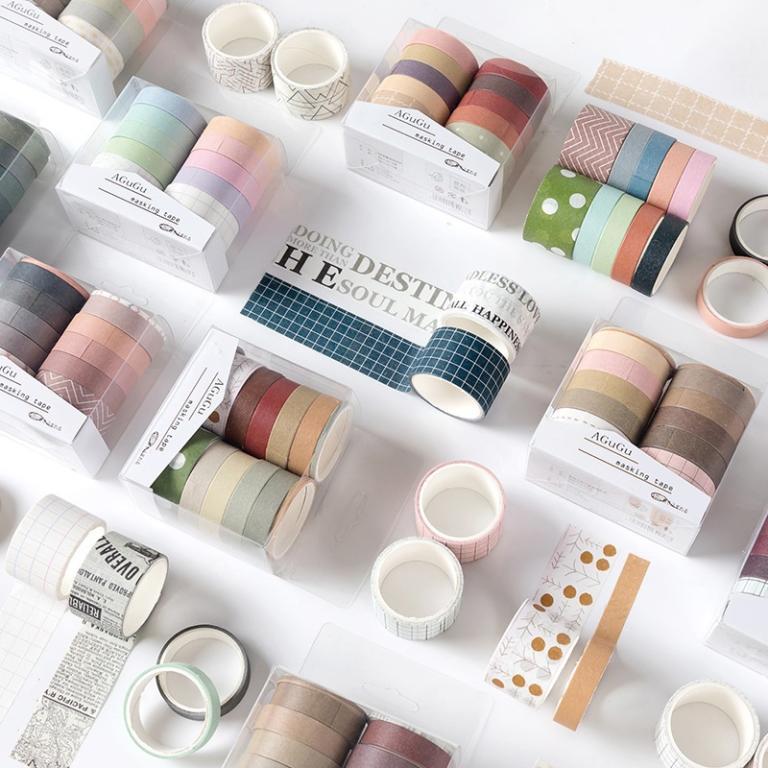 Paper Tape DIY Notebook Boxed Decorative Printed Exchange … in Mandai - Image 1