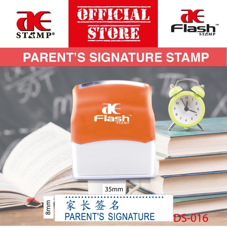 AE Flash Stock Stamp | Pre Ink Stamp in Mandai - Image 1