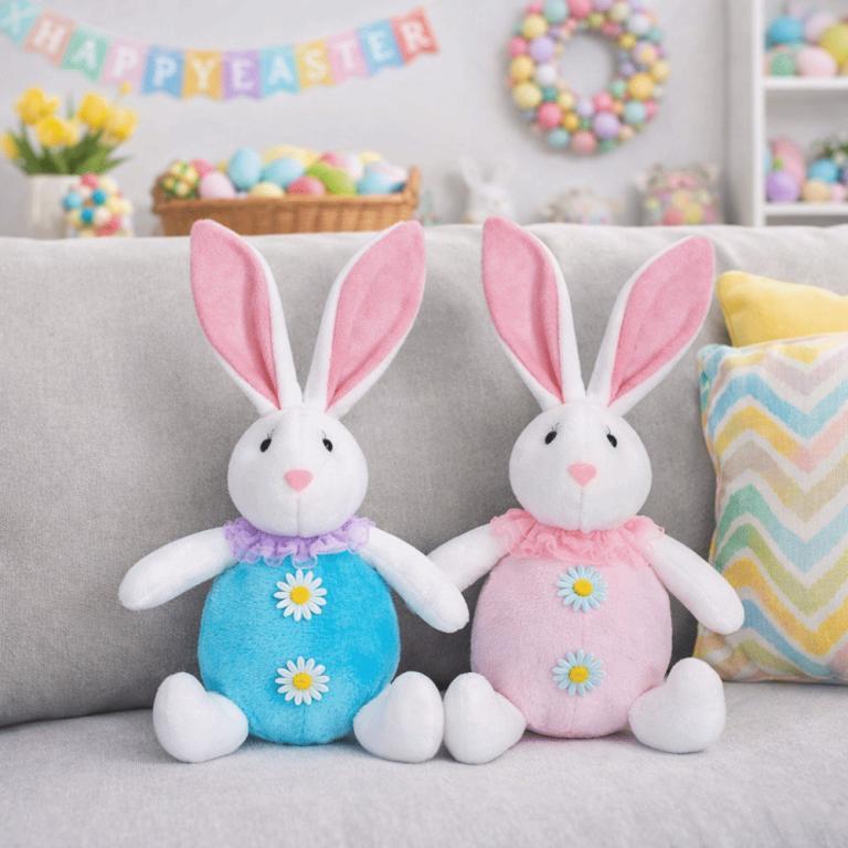 LOLLIPOP1 LED Easter Bunny Ornament, Handmade Lop Rabbit … in Bishan - Image 1