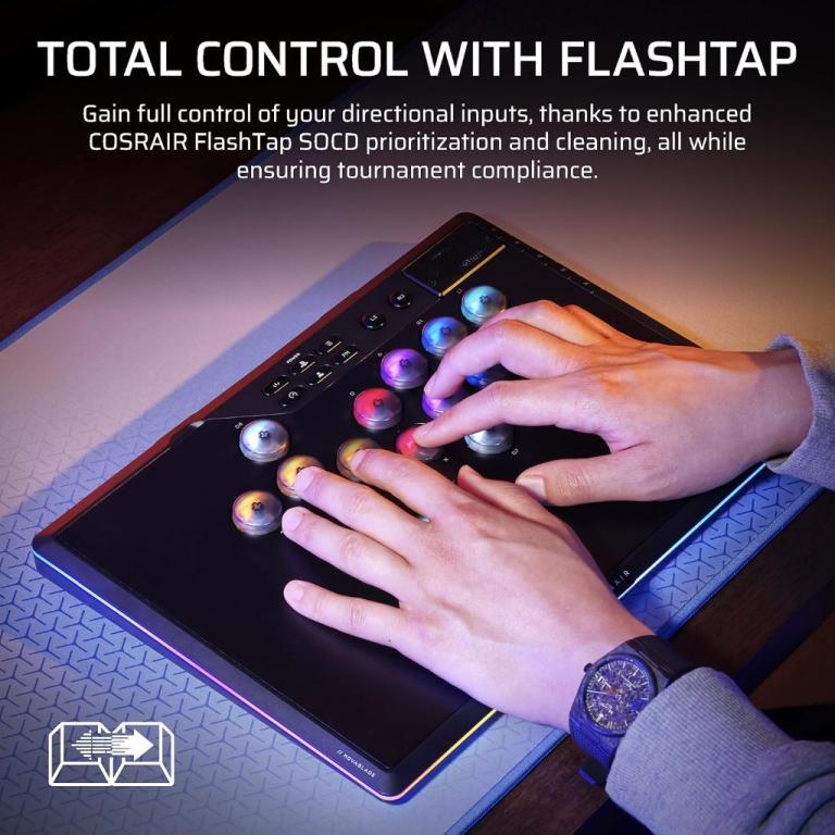 CORSAIR Novablade Pro Wireless Hall Effect Leverless Controller in Geylang - Image 1