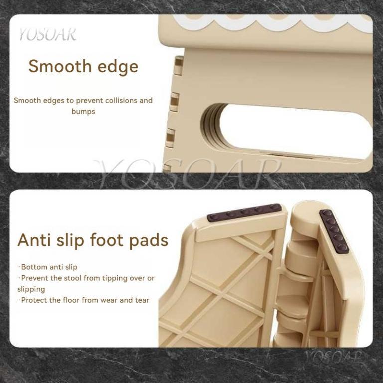 Foldable Stool Step Stool Portable Foldable Stool Bathroom … in North-Eastern Islands - Image 1