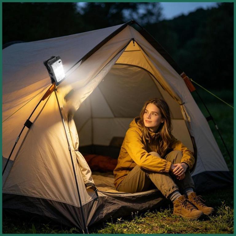Solar Clip Light with Motion Sensor LED Clamp Lantern 3 … in North-Eastern Islands - Image 1