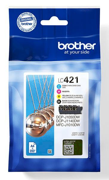 Brother Cartucho Multipack LC421VAL en Sevilla - Imagen 1