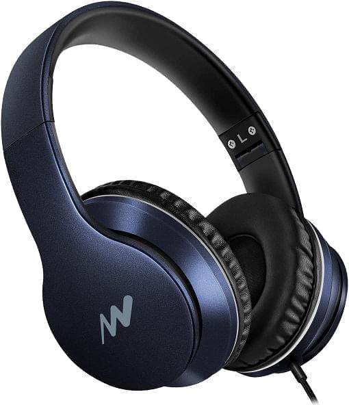 AURICULARES + MICRO DIADEMA HT8760 NETWAY AZUL en Madrid - Imagen 1