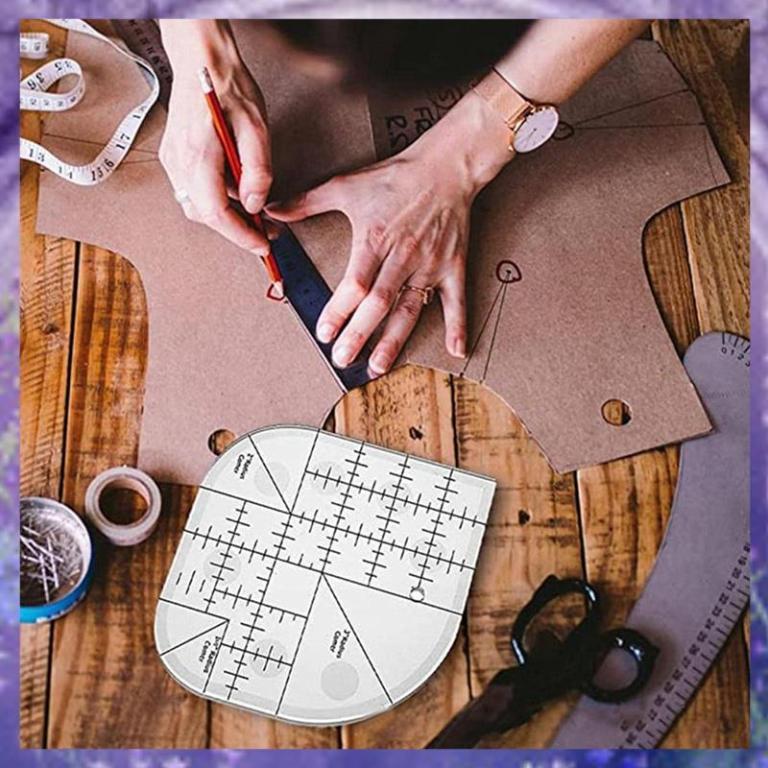 [P K A M] Multifunctional Angle Cutting Ruler Acrylic … in Pasir Ris - Image 1