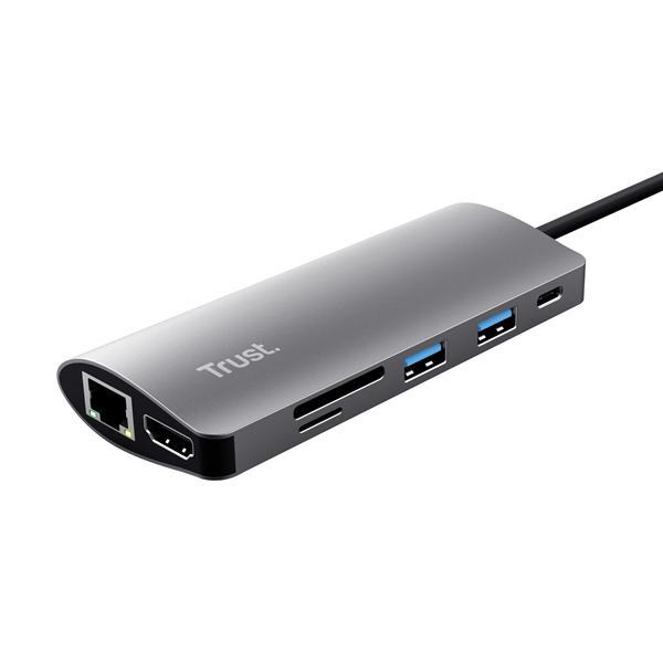 TRUST ADAPTADOR MULTIPUERTO USB-C en Marbella - Imagen 1
