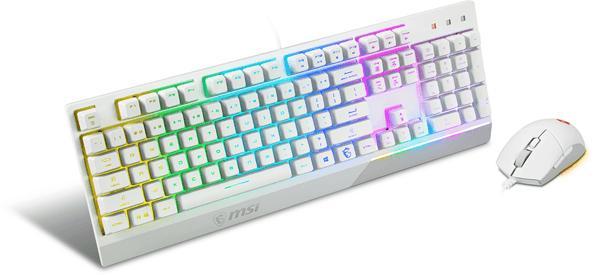 TECLADO + RATON MSI VIGOR GK30 COMBO WHITE en Toledo - Imagen 1