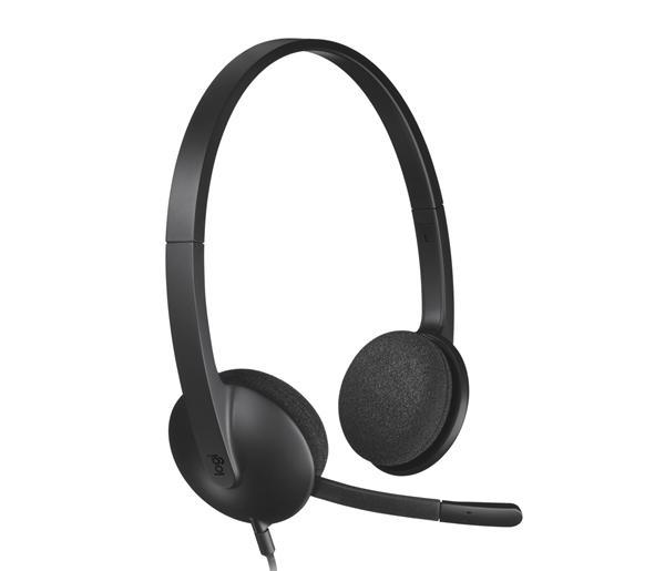 AURICULARES + MICRO LOGITECH USB H340 en Madrid - Imagen 1